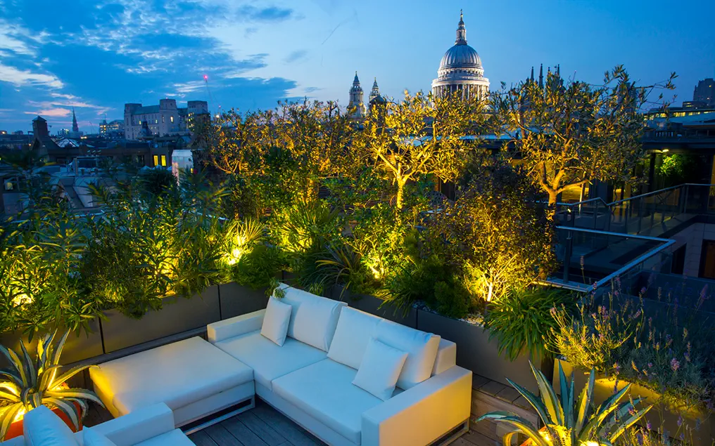 roof terrace garden design london
